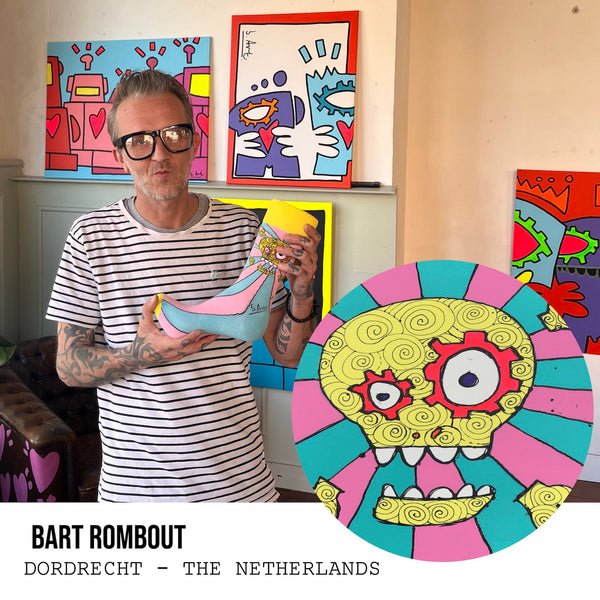 Kunstenaar Bart Rombout