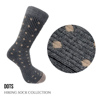 Hiking socks - dots
