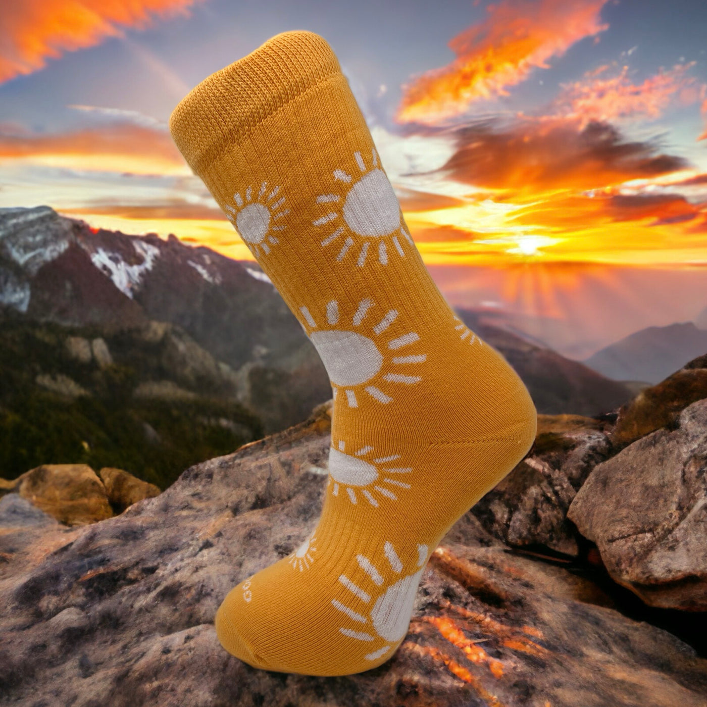 Walking into the Sun - Light_socks.