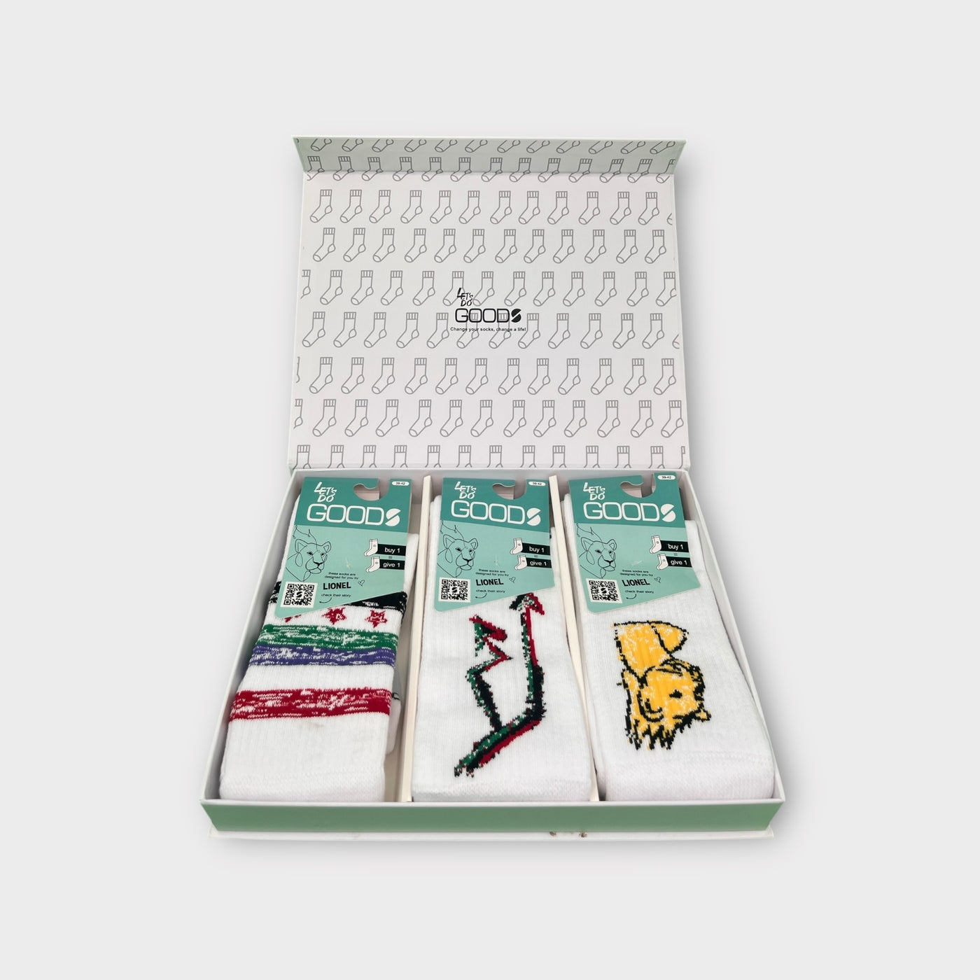 Lionel Giftbox - Athletic socks